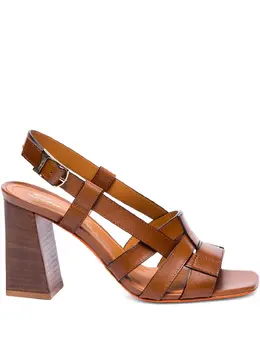 Santoni: Коричневые сандалии 
