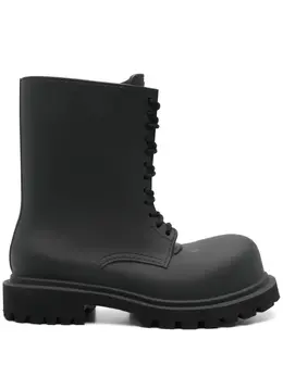 Balenciaga Pre-Owned: Чёрные ботинки 