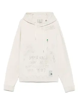 Maison MIHARA YASUHIRO: Толстовка с принтом 