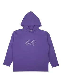 Balenciaga: Фиолетовая толстовка 