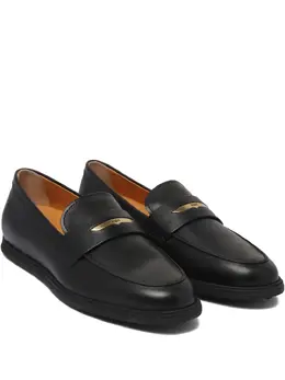 Tod's: Чёрные лоферы 