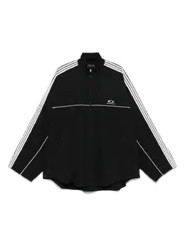 Balenciaga: Чёрная куртка 