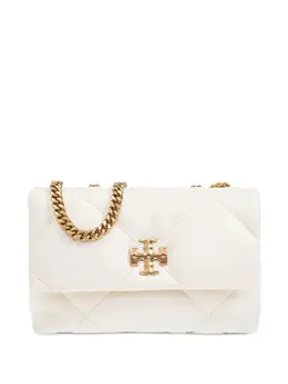 Tory Burch: Белая сумка через плечо  Kira