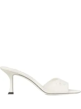 Jimmy Choo: Белые сабо 