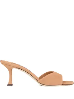 Jimmy Choo: Бежевые сабо 