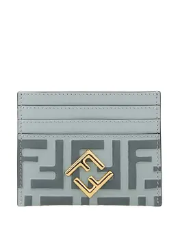 FENDI: Голубой картхолдер 