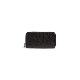 Armani Exchange: Чёрный кошелёк 
