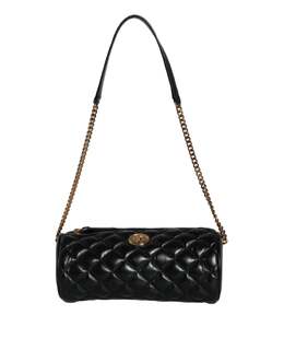Versace: Чёрная сумка 