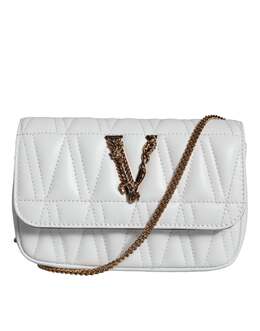 Versace: Белая сумка 