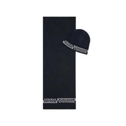 Armani Exchange: Синий шарф 
