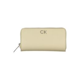 Calvin Klein: Бежевый кошелёк 