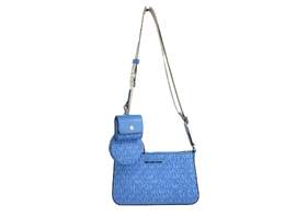 Michael Kors: Синяя сумка  Jet Set