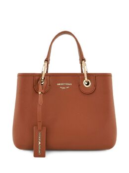 Emporio Armani: Коричневая сумка 