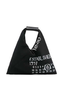 MM6 Maison Margiela: Чёрная сумка 