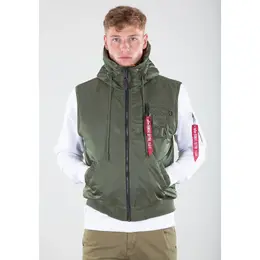 Alpha Industries: Зелёный жилет 