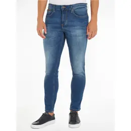 Tommy Hilfiger: Зауженные джинсы  Tommy Jeans