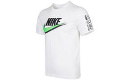 Nike: Белая футболка 