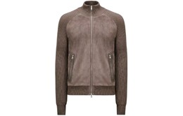 Moncler: Коричневая куртка 