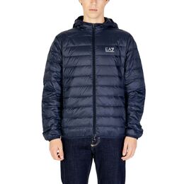 EA7 Emporio Armani: Синяя куртка 