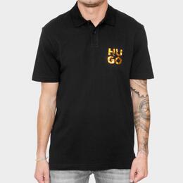 Hugo Boss: Чёрная рубашка 