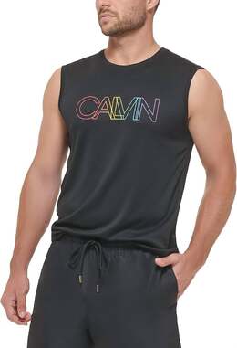 Calvin Klein: Радужная футболка 