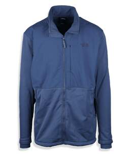The North Face: Голубая куртка 