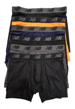 New Balance: Чёрные трусы 