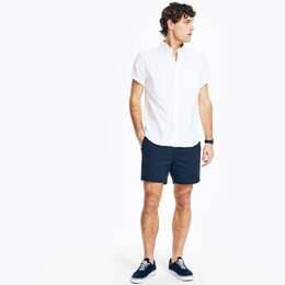 Nautica: Однотонная рубашка 