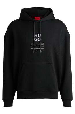 Hugo Boss: Чёрная толстовка 