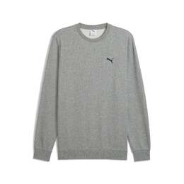PUMA: Серая толстовка  Essentials