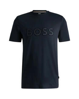 Hugo Boss: Тёмная футболка 