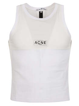 Acne Studios: Белая футболка 