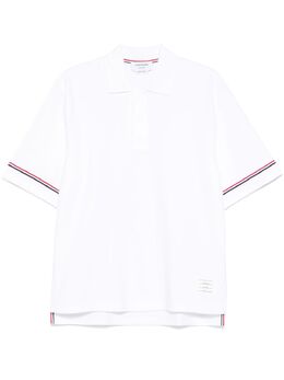 Thom Browne: Белая футболка 