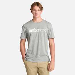 Timberland: Белая футболка 