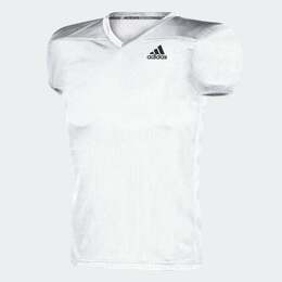 Adidas: Белая майка 