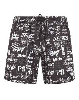Plein Sport: Короткие брюки 
