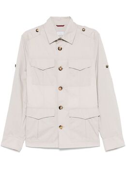 Brunello Cucinelli: Бежевая куртка 