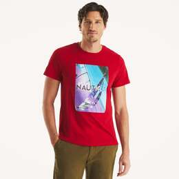 Nautica: Красная футболка 