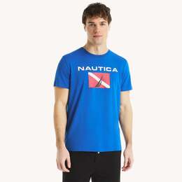Nautica: Голубая футболка 