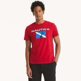 Nautica: Красная футболка 