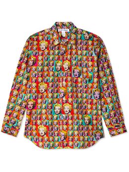 Comme des Garçons: Многоцветная рубашка 