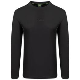 Hugo Boss: Чёрная футболка 