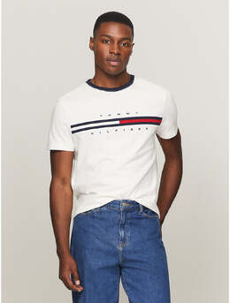 Tommy Hilfiger: Белая футболка 