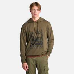 Timberland: Толстовка с принтом 