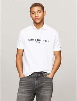 Tommy Hilfiger: Рубашка  Tommy с вышивкой