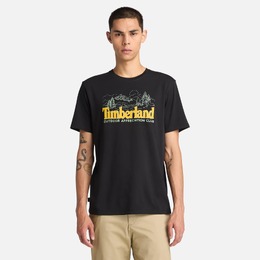 Timberland: Футболка с принтом 