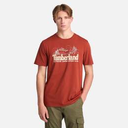 Timberland: Футболка с принтом 