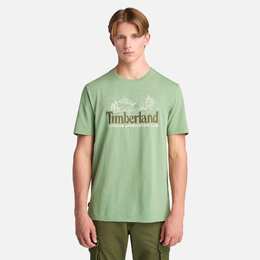 Timberland: Футболка с принтом 