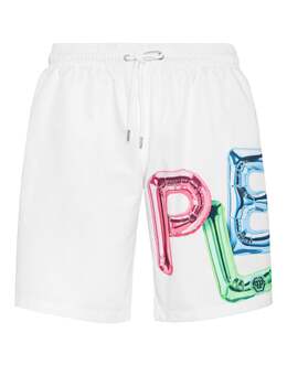 Philipp Plein: Белые шорты 