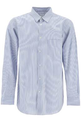 Comme Des Garcons Shirt: Рубашка в полоску 